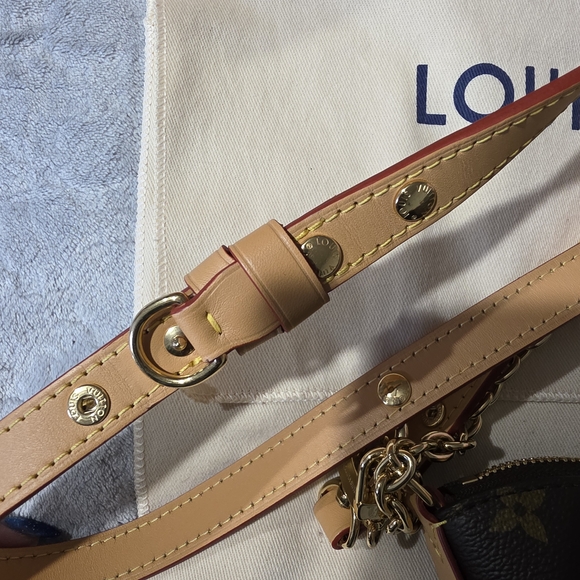 Louis Vuitton Brown Monogram Shoulder Bag - Picture 7 of 8